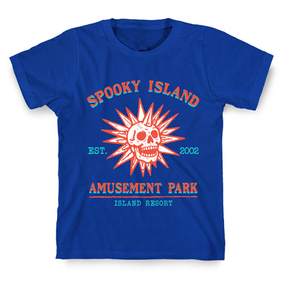 Spooky Island Retro T-Shirt