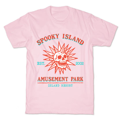 Spooky Island Retro T-Shirt