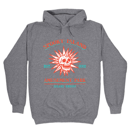 Spooky Island Retro Hoodie