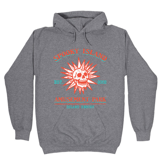 Spooky Island Retro Hoodie