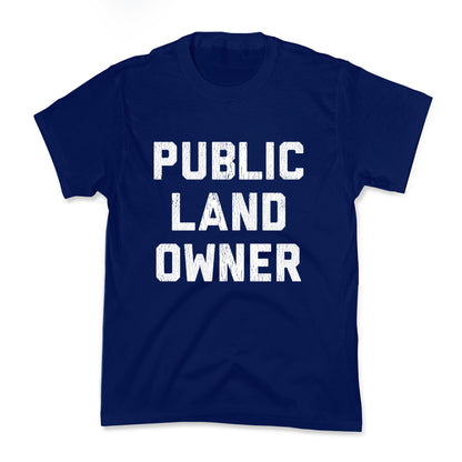 Public Land Owner Kids Tee