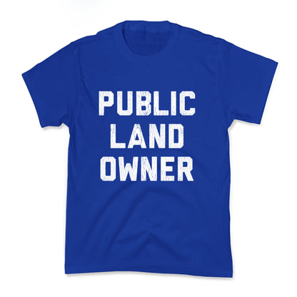 Public Land Owner Kids Tee