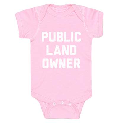 Public Land Owner Baby One-Piece