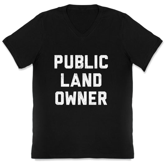 Public Land Owner V-Neck