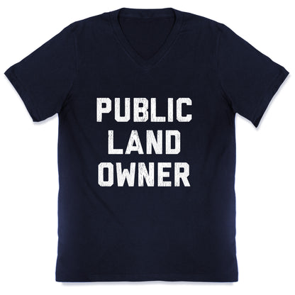 Public Land Owner V-Neck