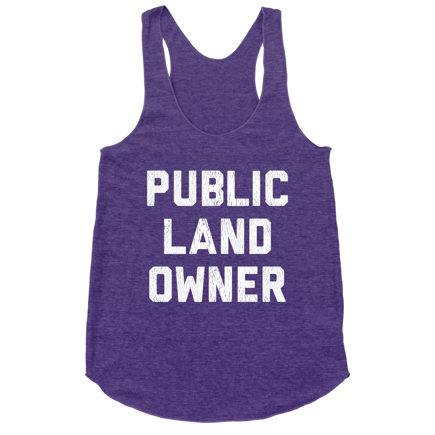 Public Land Owner Racerback Tank
