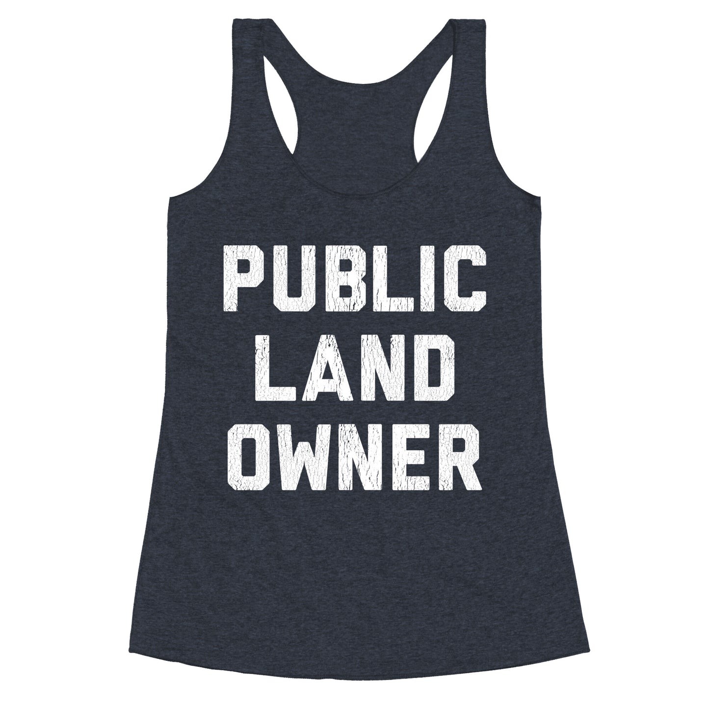Public Land Owner Racerback Tank