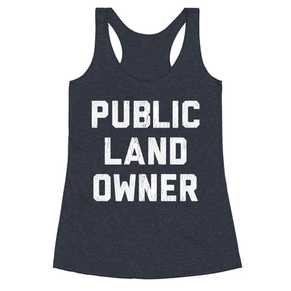 Public Land Owner Racerback Tank