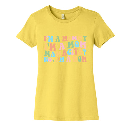 Mommy Mamacita Womens Cotton Tee