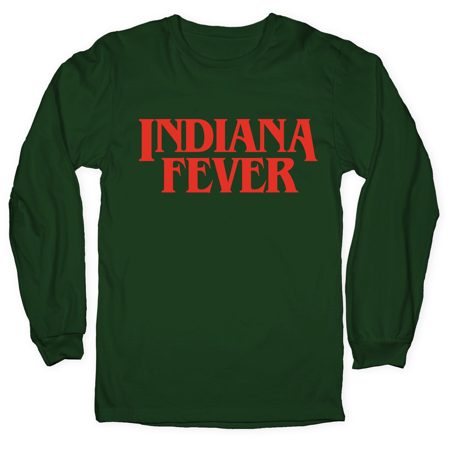 Stranger Things Indiana Fever Longsleeve Tee