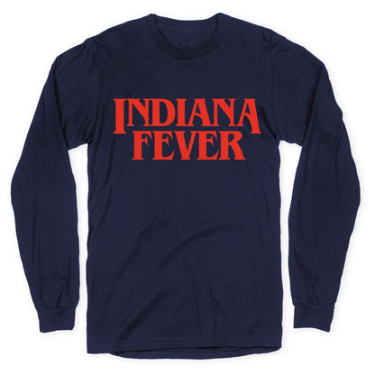 Stranger Things Indiana Fever Longsleeve Tee