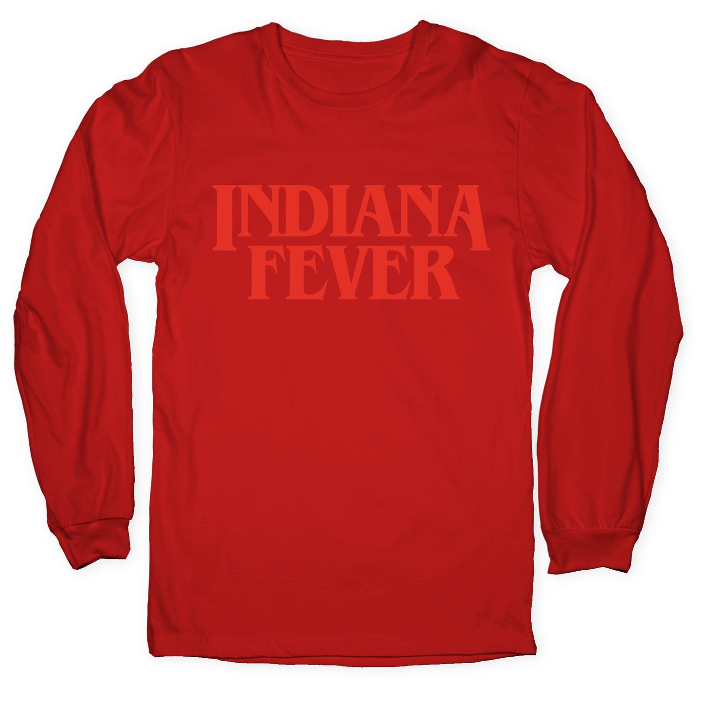 Stranger Things Indiana Fever Longsleeve Tee