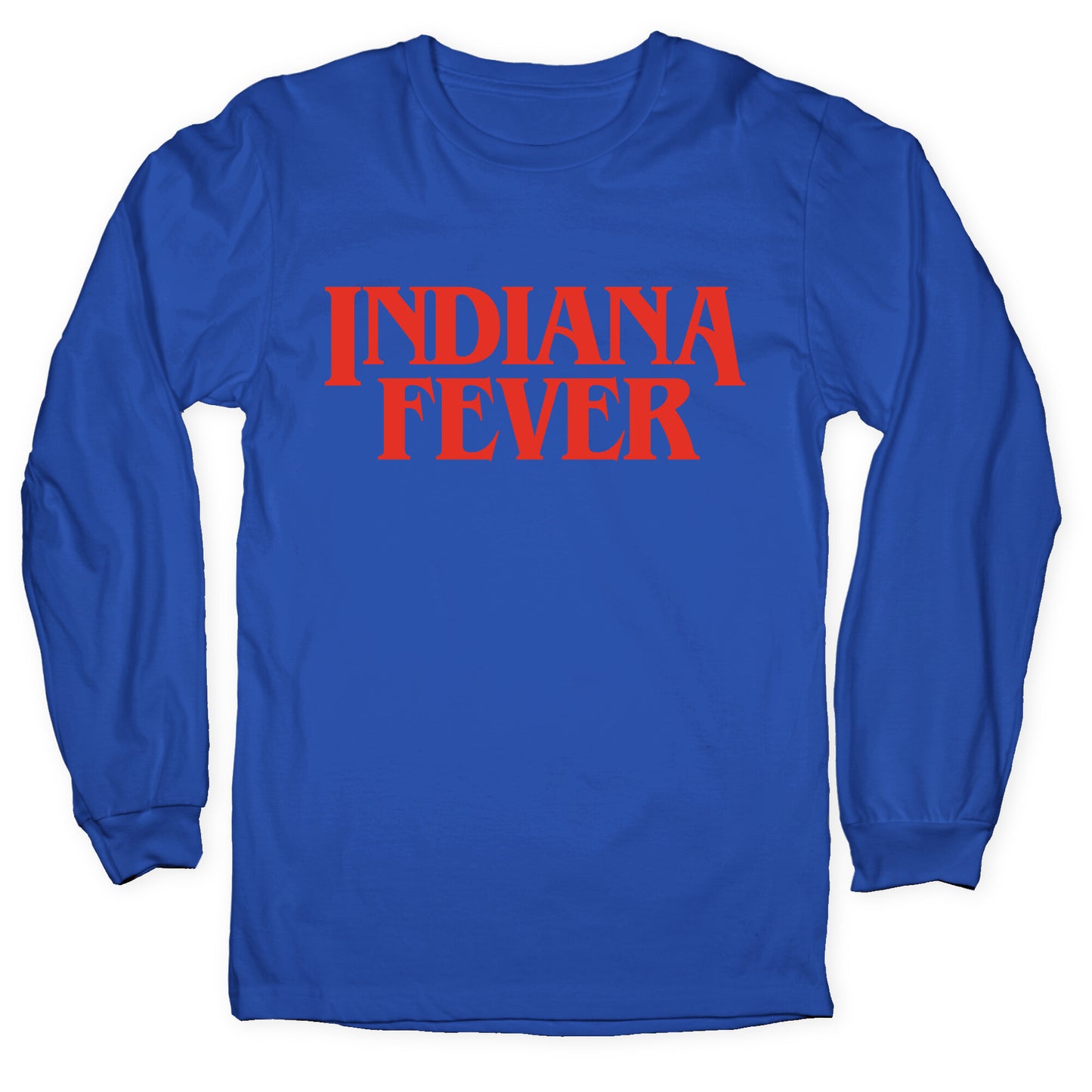 Stranger Things Indiana Fever Longsleeve Tee