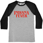 Stranger Things Indiana Fever Baseball Tee