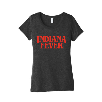 Stranger Things Indiana Fever Womens Triblend Tee