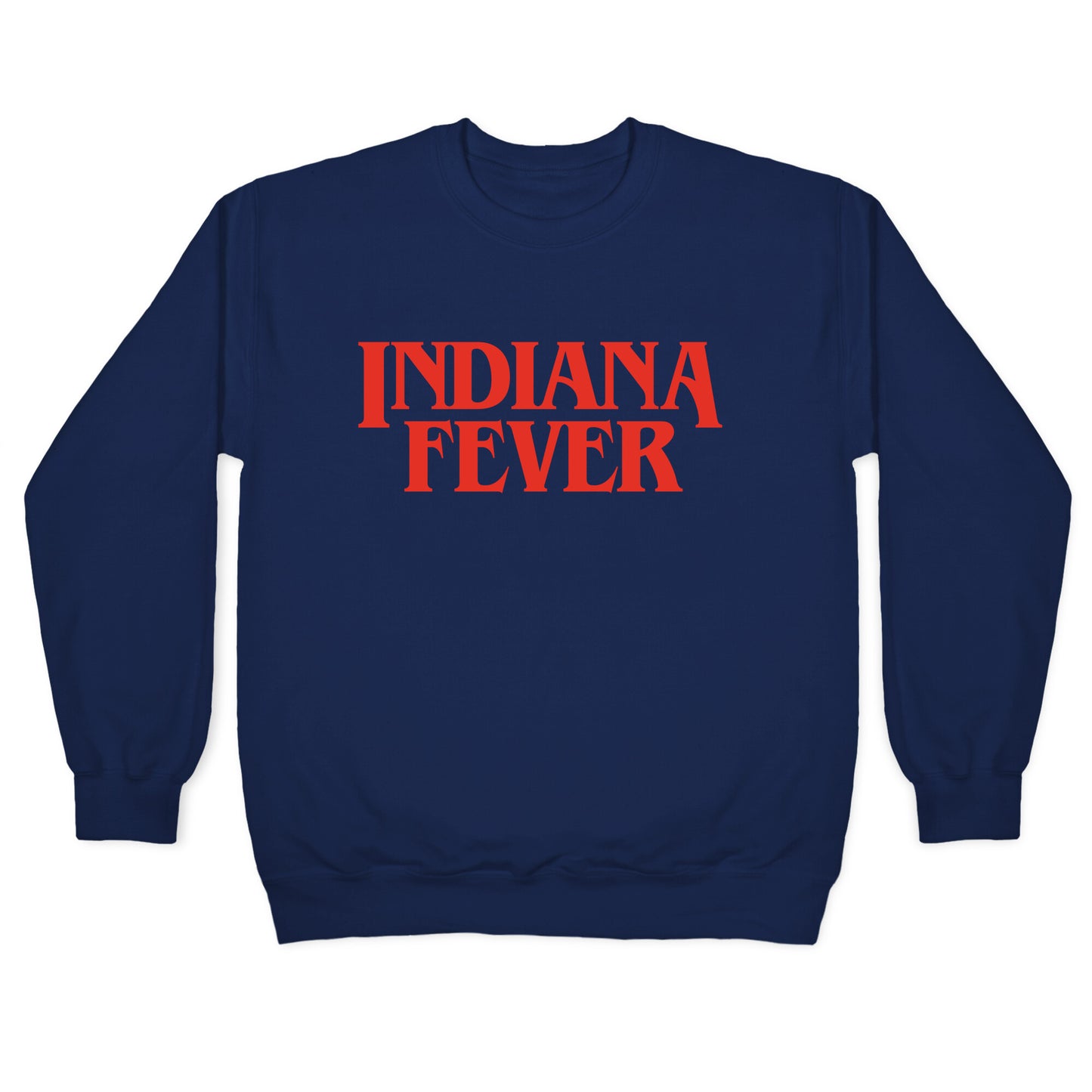 Stranger Things Indiana Fever Crewneck Sweatshirt