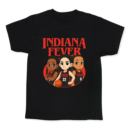 Indiana Fever Stranger Things Kids Tee