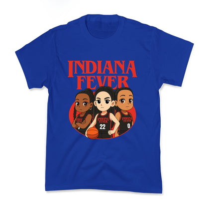 Indiana Fever Stranger Things Kids Tee