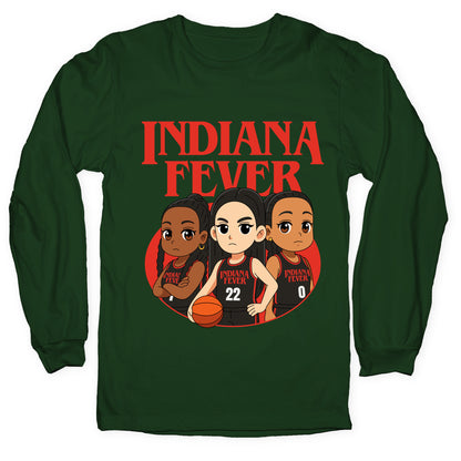 Indiana Fever Stranger Things Longsleeve Tee