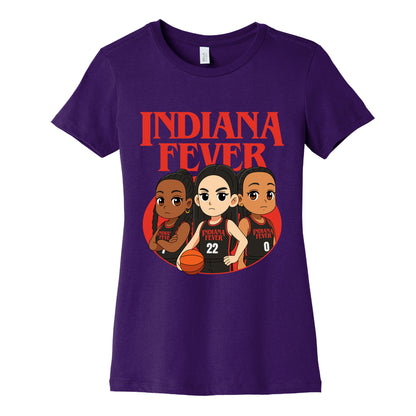 Indiana Fever Stranger Things Womens Cotton Tee