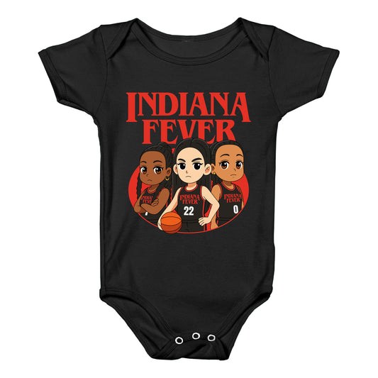 Indiana Fever Stranger Things Baby One-Piece