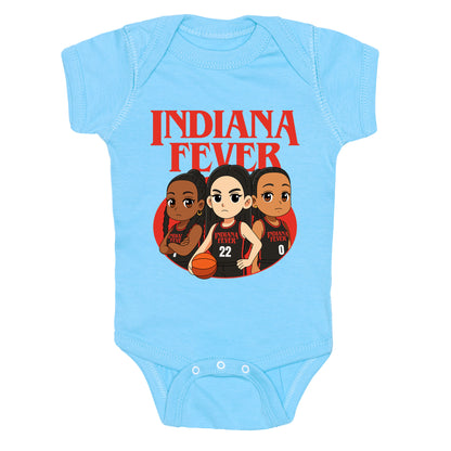 Indiana Fever Stranger Things Baby One-Piece