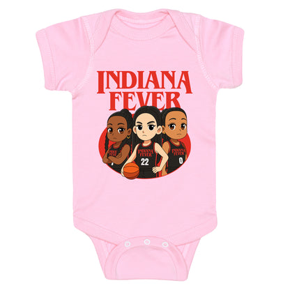 Indiana Fever Stranger Things Baby One-Piece