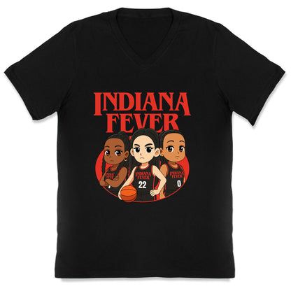 Indiana Fever Stranger Things V-Neck