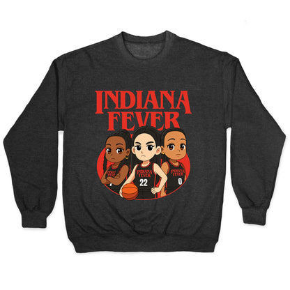 Indiana Fever Stranger Things Crewneck Sweatshirt