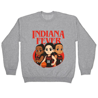 Indiana Fever Stranger Things Crewneck Sweatshirt