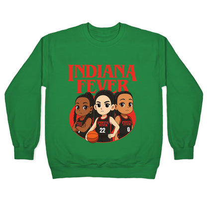 Indiana Fever Stranger Things Crewneck Sweatshirt
