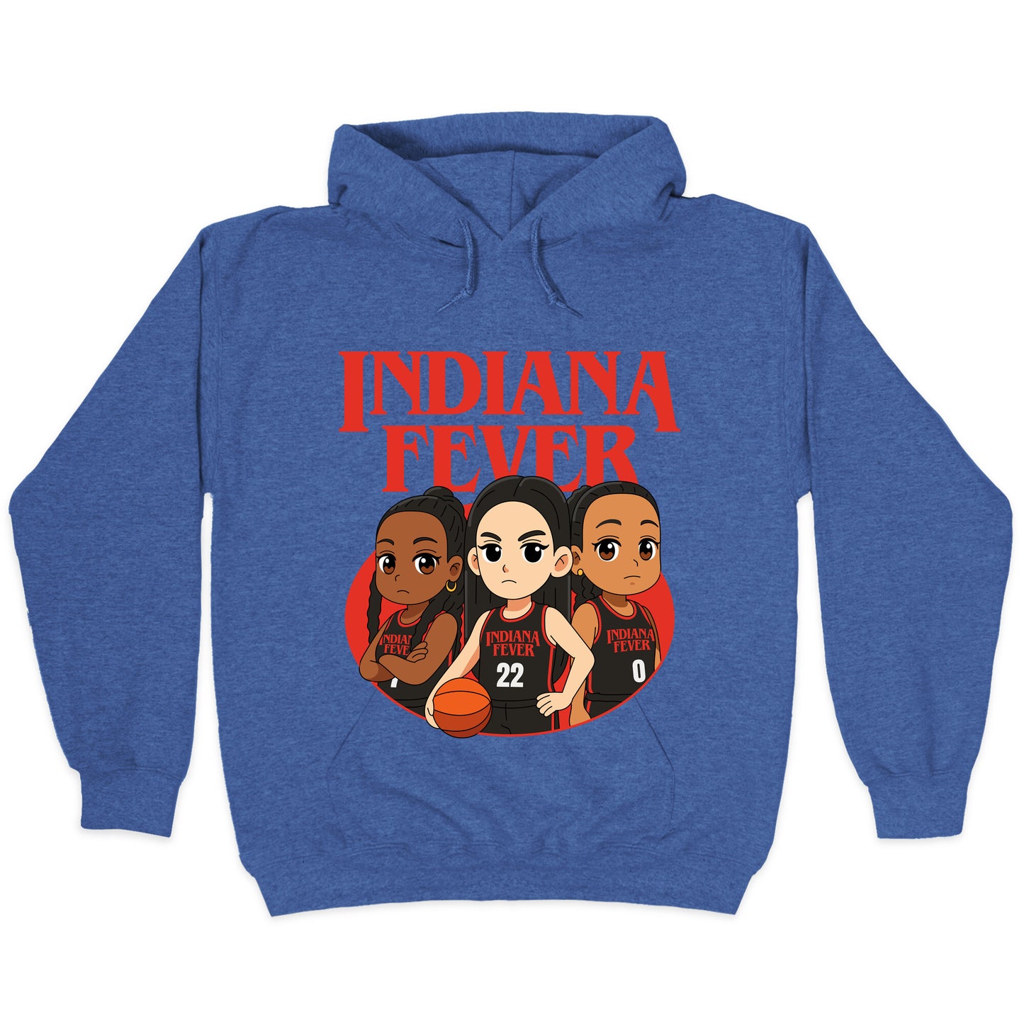Indiana Fever Stranger Things Hoodie