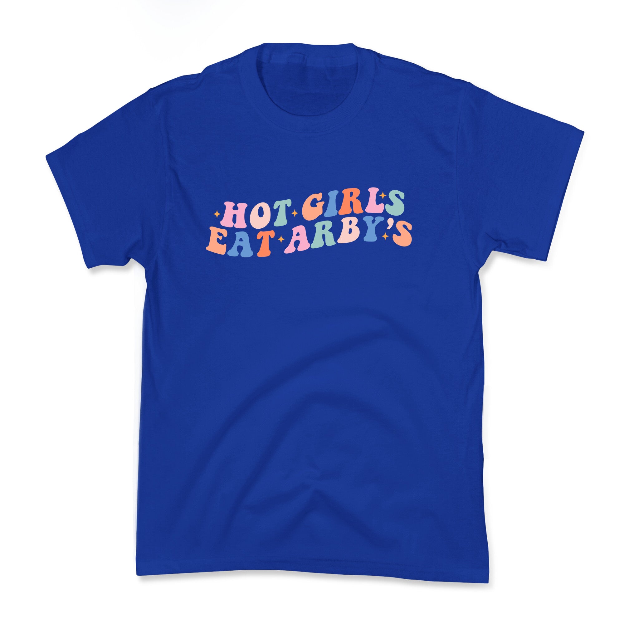 Hot Girls Eat Arbys Retro Kids Tee