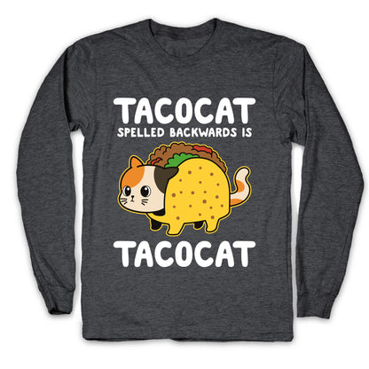 Tacocat Spelled Backwards Longsleeve Tee