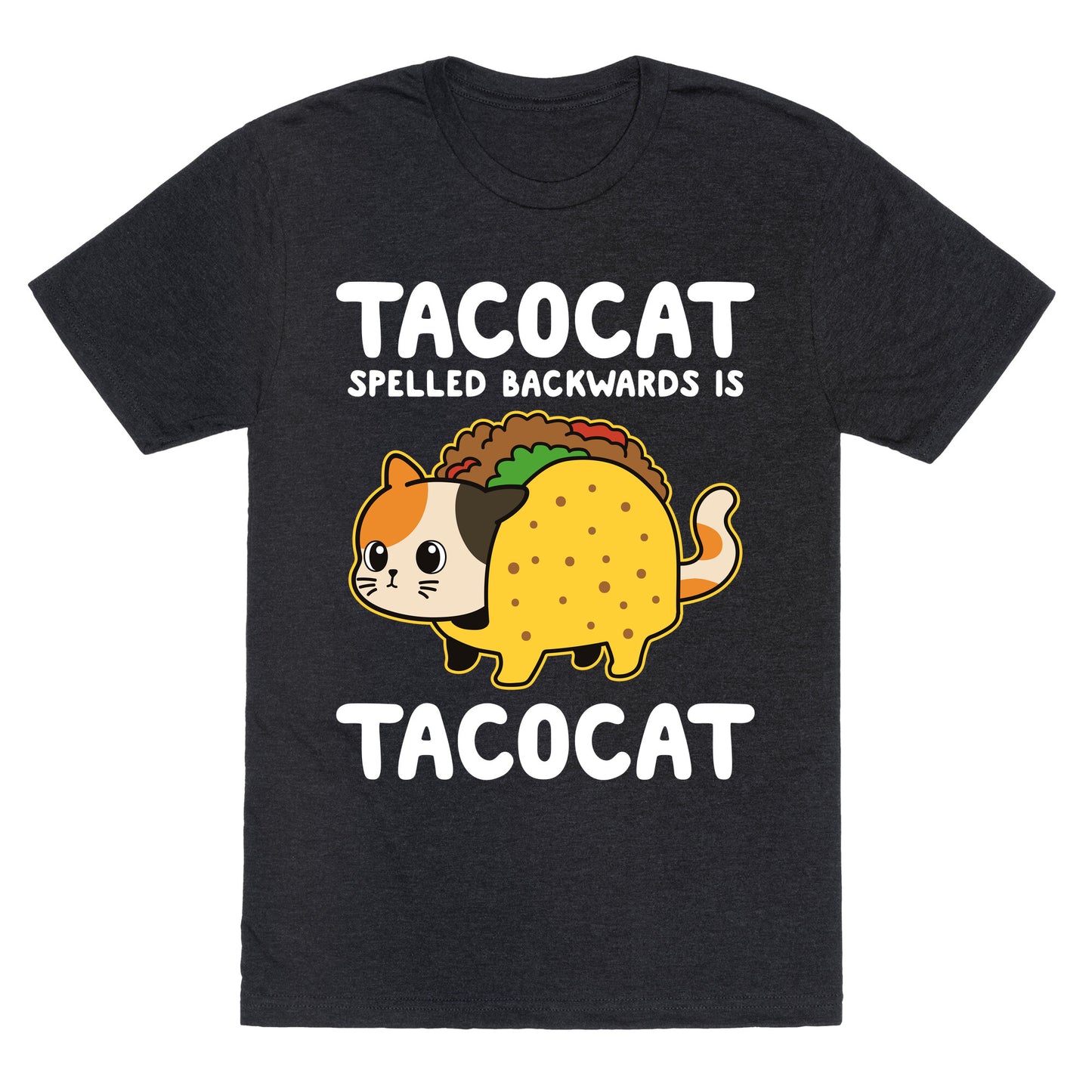 Tacocat Spelled Backwards Unisex Triblend Tee
