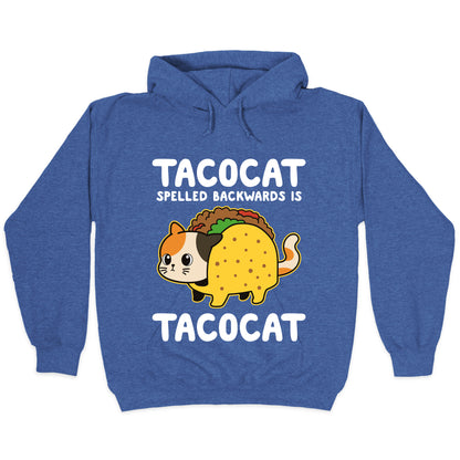 Tacocat Spelled Backwards Hoodie
