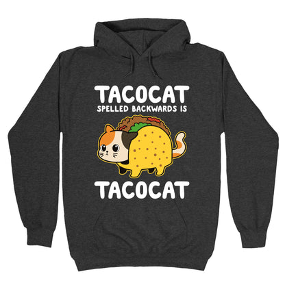 Tacocat Spelled Backwards Hoodie