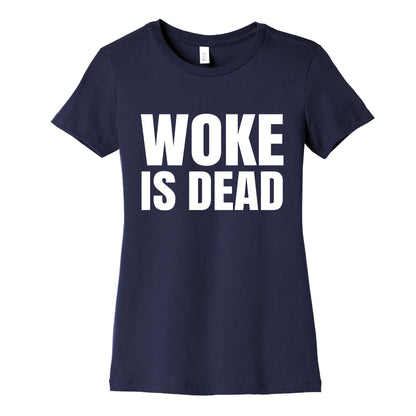 Woke Is Dead Cartman Womens Cotton Tee