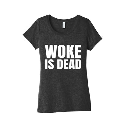 Woke Is Dead Cartman Womens Triblend Tee