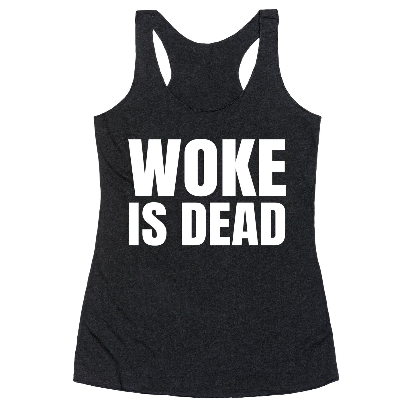 Woke Is Dead Cartman Racerback Tank