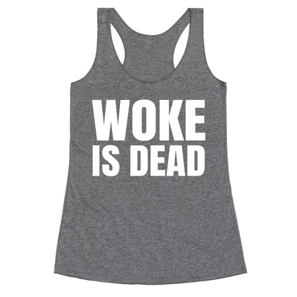 Woke Is Dead Cartman Racerback Tank
