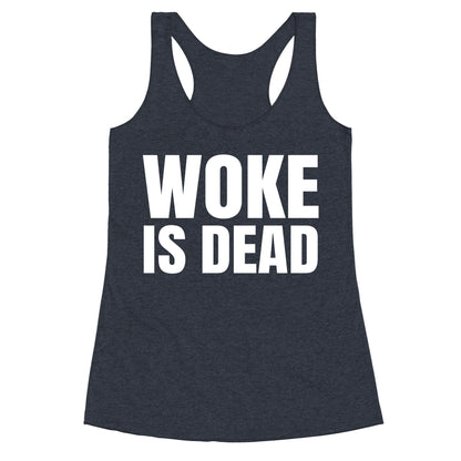 Woke Is Dead Cartman Racerback Tank