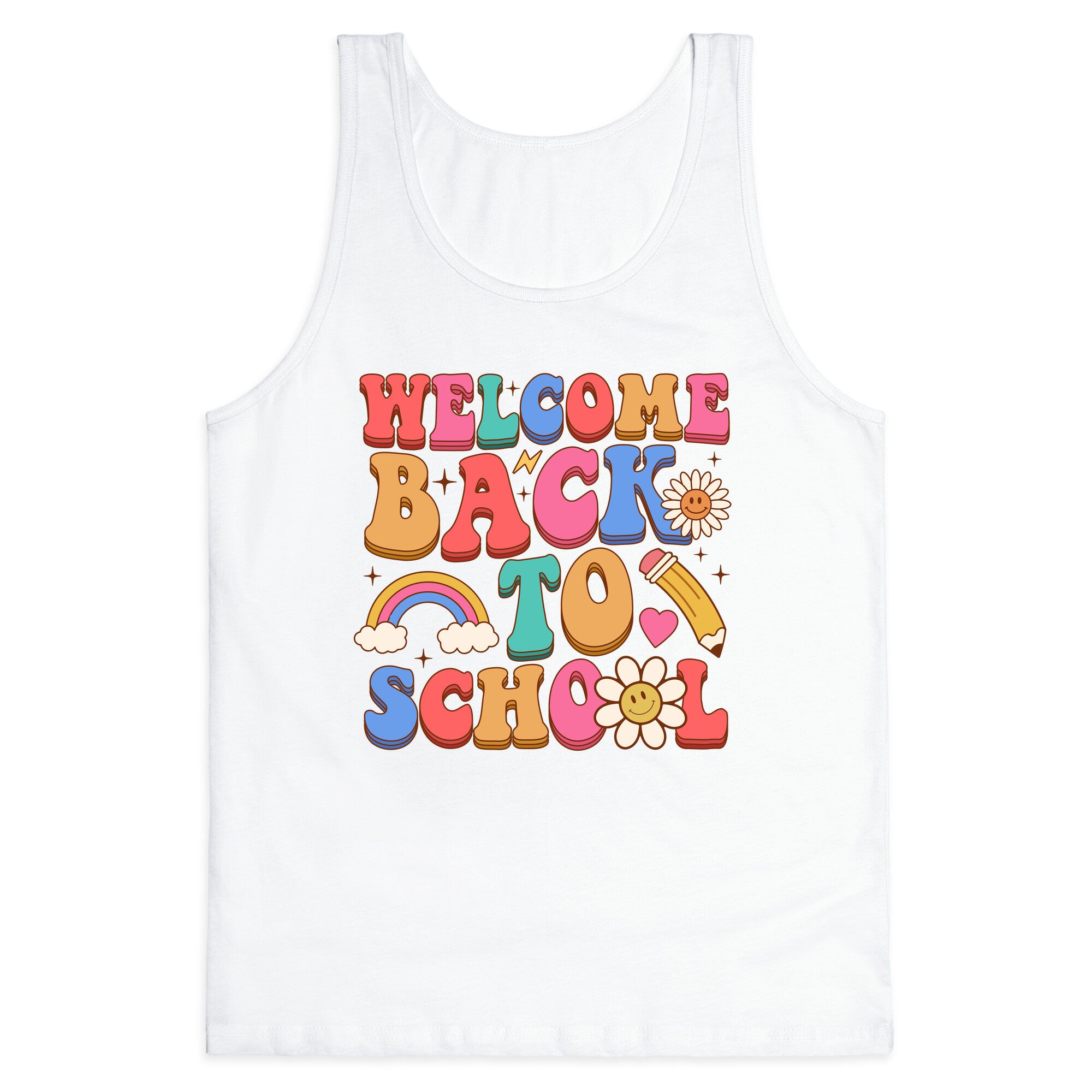 Welcome Back to School Tank Top