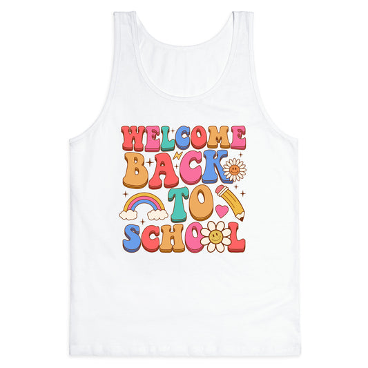 Welcome Back to School Tank Top