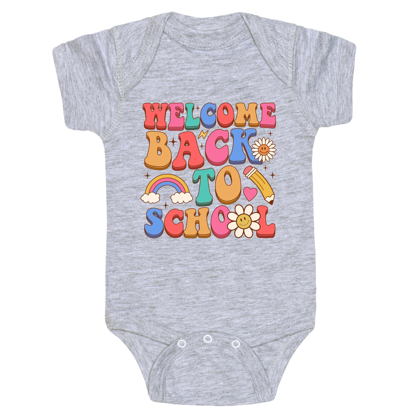 Welcome Back to School Baby One-Piece