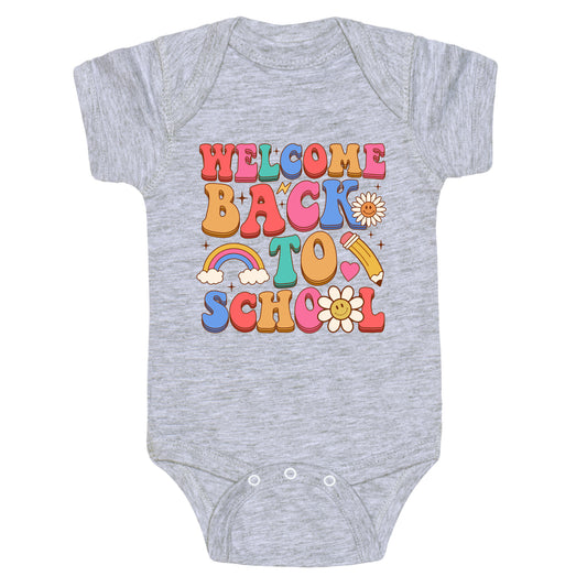 Welcome Back to School Baby One-Piece
