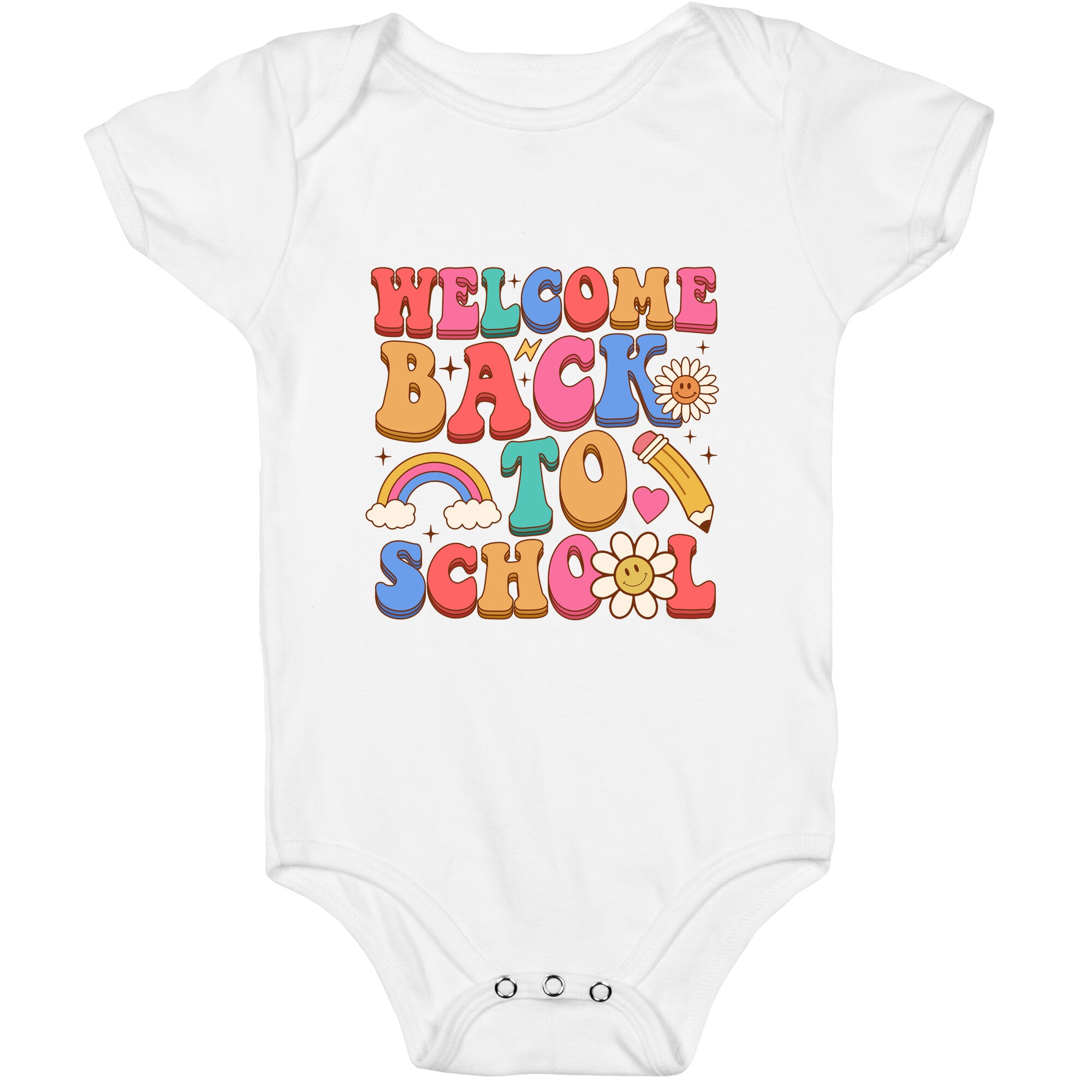 Welcome Back to School Baby One-Piece