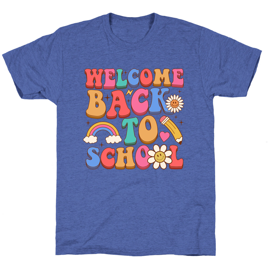Welcome Back to School Unisex Triblend Tee