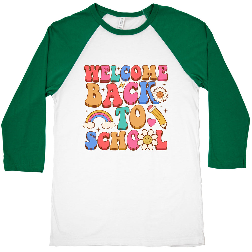 Welcome Back to School Baseball Tee