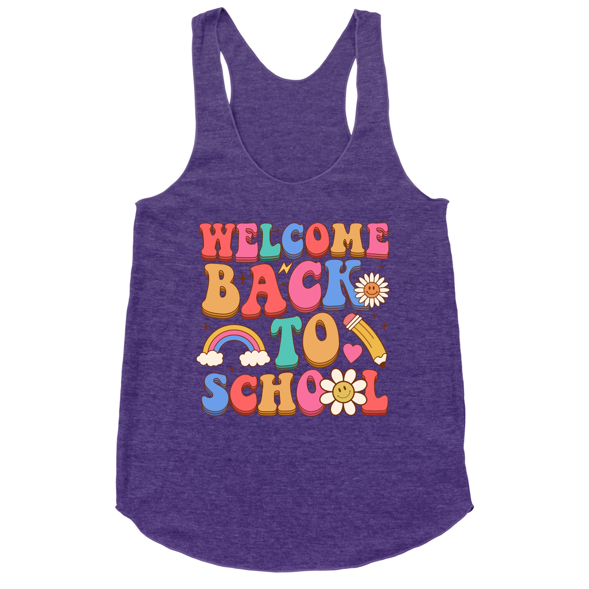 Welcome Back to School Racerback Tank